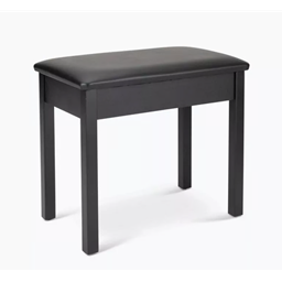 On Stage KB8902B Flip Top Black Piano Bench
