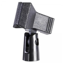 On Stage Black Spring Style Microphone Holder