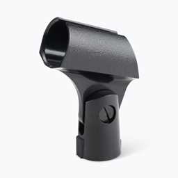On Stage Black Slide In Microphone Holder