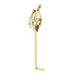 Yamaha Trumpet Lyre Thick Bent Stem-Gold Lacquer