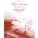 Grand Mesa Mozart W Stockton / Law  Allegro Spiritoso (from K213 Divertimento #8) - String Orchestra