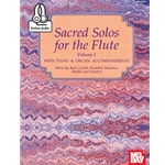 Mel Bay Mizzy McCaskill   Sacred Solos for the Flute Volume 1 - Book / Insert / Online Audio