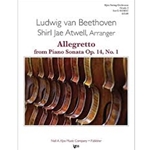 Kjos Beethoven Atwell S  Allegretto (from Piano Sonata Op 14 No 1) - String Orchestra