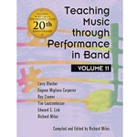 GIA Blocher/Corporon/Cramer/Miles Miles  Teaching Music through Performance in Band - Volume 11 - Book
