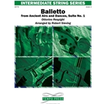 Tempo Press Respighi O Sieving R  Ancient Airs and Dances Suite No 1 - Baletto - String Orchestra