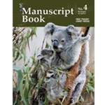 Koala Manuscript Book 4 - 96 pages - 12 staves