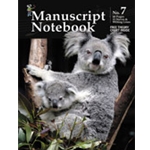Koala Manuscript Book 7 - 48 pages - 12 staves - Notebook