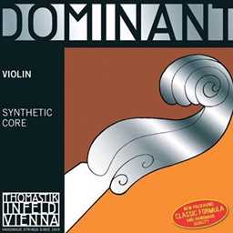 Dominant 4/4 Violin String Set Loop End Wound E