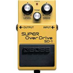 Boss SD1 Super Overdrive Effect Pedal