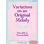 Willis Sabo   Variations on an Original Melody - Piano Solo Sheet