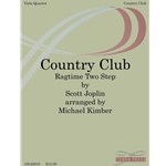 Tempo Press Joplin S Kimber M  Country Club Ragtime Two Step - Viola Quartet