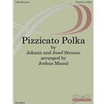 Tempo Press Strauss Missal  Pizzicato Polka - Viola Quartet