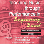 GIA Dvorak T   Teaching Music through Performance in Beginning Band - Volume 1 - CD