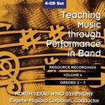 GIA Corporon E   Teaching Music through Performance in Band - Volume 4, Grades 2 & 3 - CD