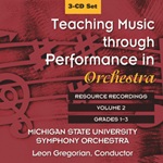 GIA Gregorian L   Teaching Music Through Performance in Orchestra - Volume 2 - CD