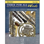 FJH  Wilds J  Three for All Winds - Treble Clef C