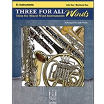 FJH Three for All Winds - E-Flat Instruments Wilds J