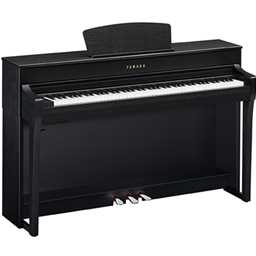 Yamaha CLP735B Clavinova with Bench, Matte Black