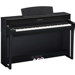 Yamaha CLP745B Clavinova with bench, Matte Black