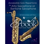 Excelcia Clark / Arcari   Accessible Solo Repertoire for Alto Saxophone or Baritone Saxophone – E-book