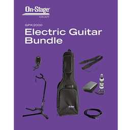 On Stage Electric Guitar Accessory Bundle