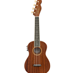 Fender 0971630076 Grace VanderWaal Signature Concert Ukulele - Dark Walnut Gloss