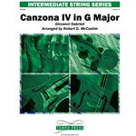 Tempo Press Gabrieli G McCashin R  Canzona No. 4 in F - String Orchestra