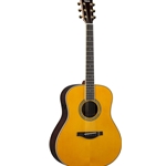 Yamaha LL-TA Transacoustic Acoustic Electric Guitar, Vintage Tint Hard Bag