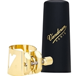 Vandoren M/O Series Gilded Alto Sax Ligature and Cap