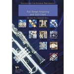 Foundations For Superior Performance Full Range Fingering and Trill Chart-Alto Saxophone
