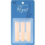 Rico 3RRAS2 Rico Royal #2 Alto Sax Reeds 3 Pack