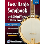 Easy Banjo Songbook Revised with Online Video & Audio