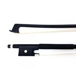 Glasser 1/8 Violin Bow Horsehair Fiberglass Plastic Grip