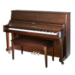 Yamaha P22DSW Professional Collection 45" Acoustic Upright Piano with Bench, Satin Walnut