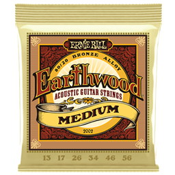 Ernie Ball Earthwood Medium Acoustic Guitar Strings