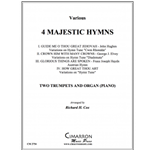 4 Majestic Hymns for Two Trumpets and Organ (Piano)