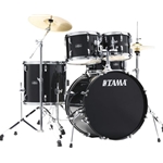 Tama Stagestar 5 Piece Drum Kit with Cymbals- Black Night Sparkle