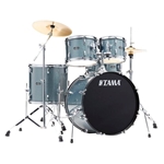 Tama Stagestar 5 Piece Drum Kit with Cymbals- Sea Blue Mist