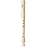 Yamaha YRS24B 3-piece White Plastic Soprano Recorder