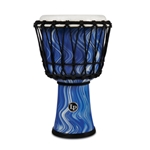 Latin Percussion LP1607BM LP World 7" Rope Tuned Circle Djembe - Blue Marble