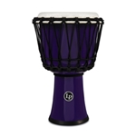 Latin Percussion LP1607PL LP 7" Rope Tuned Circle Djembe - Purple