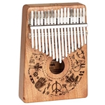 Sela SE252 Art Series 17-note Free Spirit Kalimba w/ Bag