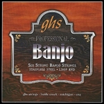 GHS PF120 6-string Banjo Strings Light Gauge