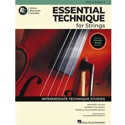 Essential Technique REVISED Interactive for Strings Book 3 - Viola