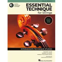 Essential Technique REVISED Interactive for Strings Book 3 - Cello