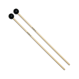 Vic Firth VFM5 American Custom Medium Rubber Keyboard Mallets - Black