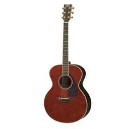 Yamaha LJ6RDTHB AIMM Exclusive Grand Auditorium Acoustic/Electric Guitar w/ Gig Bag - Dark Tint