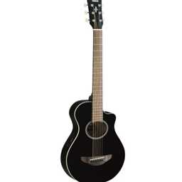 Yamaha APXT2-BL Thinline Cutaway 3/4 Acoustic/Electric Guitar - Black