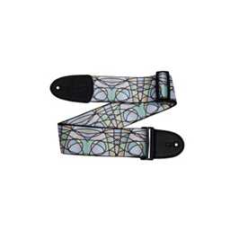Levy's MP3SG-007 Stained Glass Strap - Pastel