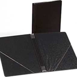 Marlo Black Vinyl Choral Folder